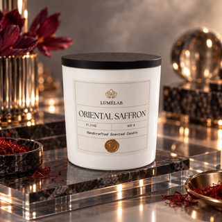 Oriental Saffron - Duftkerze aus Sojawachs