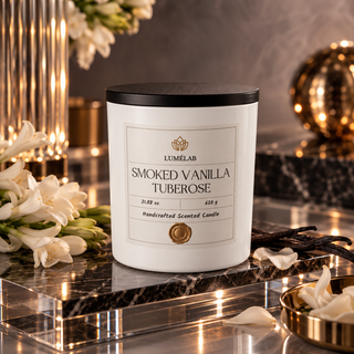 Smoked Vanilla & Tuberose - Duftkerze aus Sojawachs