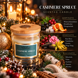 Cashmere Spruce - Duftkerze aus Sojawachs