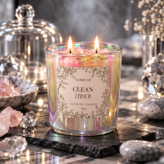 CLEAN LINEN - Duftkerze aus Sojawachs