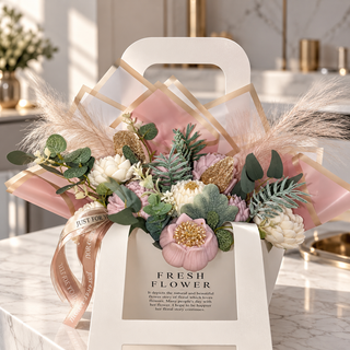 Bouquet Flora - Blumen aus Wachs