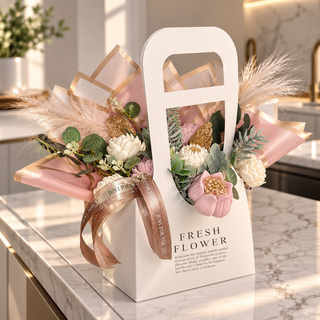 Bouquet Flora - Blumen aus Wachs