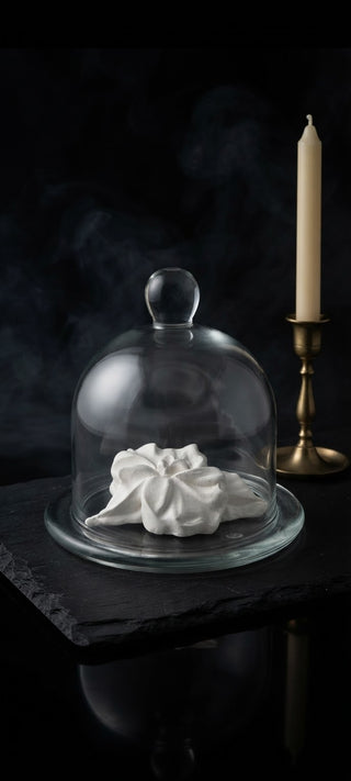 Elegant Cloche Diffuser ORCHID  - Passiver Raumduft-Aufsatz mit Glasglocke