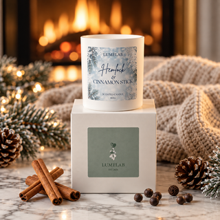 Hemlock & Cinnamon Stick - Duftkerze aus Sojawachs