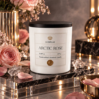 Arctic Rose - Duftkerze aus Sojawachs