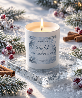 Hemlock & Cinnamon Stick - Duftkerze aus Sojawachs