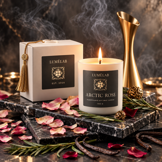 Arctic Rose - Duftkerze aus Sojawachs